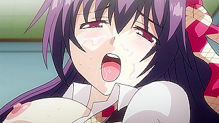 Angel Covered in Filth - Wannabe idol sucks dick and gets hentai gangbanged to be famous