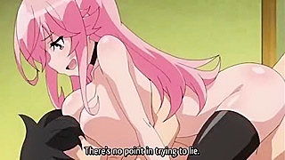 Saucy Welcome! - Virgin guy gets raw hentai sex from busty college girl