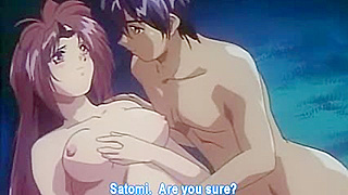 Shy virgin anime teen gets her tender rosebud deflowered outdoors