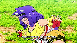 Immoral Guild (uncensored ecchi) 1 - Workaholic rescues busty catgirl from slime