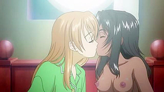 Innocent Lovers 1 - Petite anime lesbian schoolgirls lick pussy at school