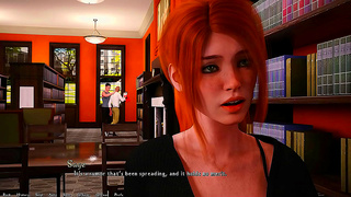 Big-Busted Anime Babe Seduces In The Library For Intense 3D Hentai Action