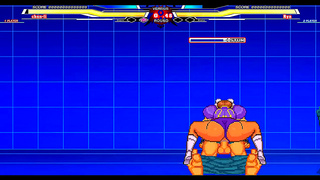Chun-Li Takes On Long in Intense Hentai Sex Battle With Juicy Cumshot Finale