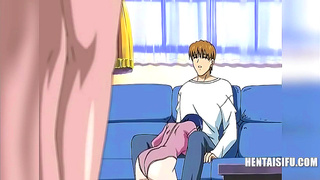 Horny Anime Stepmom Begs Stepson for Mind-Blowing Hentai Sex & Cumshots