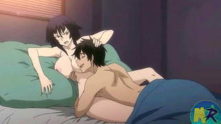 Big-Ass Hentai Babe Rides Cock in Ass for Funky Juicy Orgasm