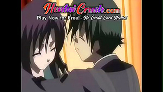 Slutty Schoolgirl Gives Best Handjob On Subway For Kinky Hentai Orgasm