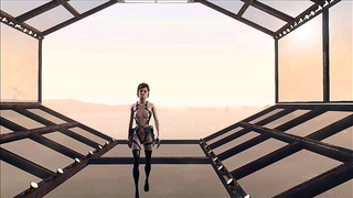 Cute Brunette Anime Chick Shows Off Fallout 4 Fashion In Sexy Style