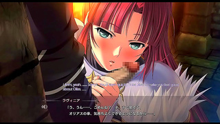 Horny Anime Goddess Seduces Hero in Dungeon for Steamy Sex Session