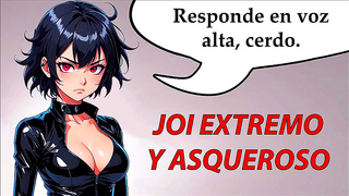 Disgusting JOI Anal BDSM in Spanish – Kinky Slave Humiliation & Piss Play