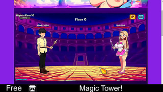 Erotic Anime Card Game Adventure – Turn-Based Magic Tower Fantasy