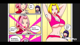 Naruto Fucks Beautiful Big-Titted Girls In Steamy Anime Adventure