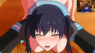 Hot Busty Teen Brutally Fucked Doggy Style for Creampie Orgasm in Uncensored Anime
