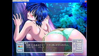 Horny Eroge Couple Engages in Steamy Hentai Sex Session