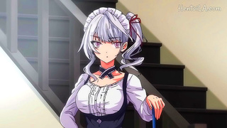 Hatsukoi Anime Babe Seduces With Horny Hentai Action