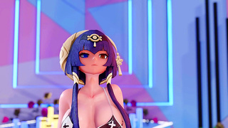 Candace from Genshin Impact Gets Animated in Sexy Hentai MMD Scene