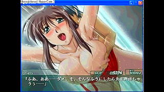 Amorous Professor Cherry Seduces Student In Eroge Anime Bliss