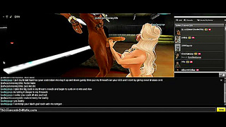 3D Anime Chick Gets Fucked Hard In Intense IMVU Game Porn Scene