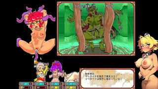 Big-Breasted Shrine Maiden Gets Helped To Ecstasy In Danero Live Play Hentai Game