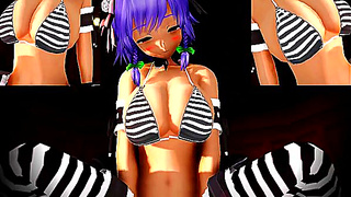 Huge Boobs MMD Hentai Chick Gets Pounded Hard-Core