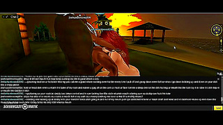Anita's Beach Adventure – Head & Anal Fun in 3D Hentai Animation