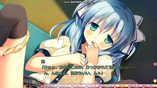 Cute Eroge Anime Girl Amakoi Syrup Suzu Tempts With Seductive Scenes