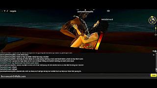 3D Diva Beach Porn – Animated Game IMVU Sex Session