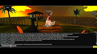 3D Hentai Porn – Darly's Beach Room Seduction Game Heat-Up
