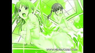 Horny Girls Serve Up Ecchi Action in naughty Hentai Fantasy Clip