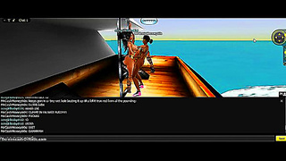 3D Cartoon Anime Chick Gets Wild In Game IMVU Adventure