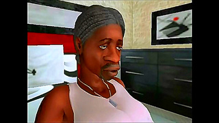 Naughty Mommy Cartoon Gets DP From BBC in Interracial 3D Hentai 3-Way