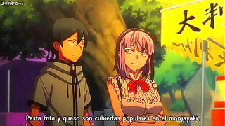 Dagashi Kashi Anime – Cute Couple Gets Intimate in Sexy Hentai Scene