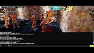 Caylee's Super Hentai Gangbang Adventure With Cartoon Game Characters