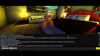 Sensual 3D Anime Couple Enjoy Intimate Moments at Sugar Beach House