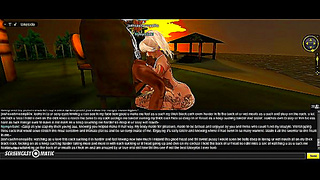 Nymph Beach Bliss – 3D Anime Babe Sucks Dick By The Sea