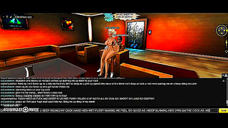 Louise X-Mas – 3D Anime Chick Gets Animated Porn Action
