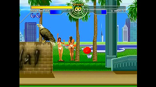 Hentai Fighter Queen Battles Intense Mugen Action With Sexy Moves