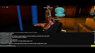 3D Cartoon Anime Chick Rides Dick Hard In Game Animation Adventure