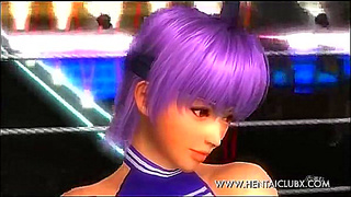 Sexy Ecchi Cheerleader Ayane Gets Nude In Anime Hotness