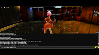Carol's Steamy Shower Session in 3D Hentai Animation Game