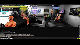 West Side Orgy – 3D Anime Porn Couples Get Wild In IMVU Game