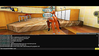 Carmiia Seduces in the Kitchen – 3D Anime Porn Adventure