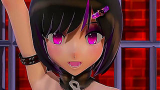 3D Hentai Babe Dances Seductively Before Taking Dick Deep
