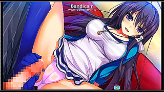 Horny Hentai Babe Gives Seductive FootJob Domination Session