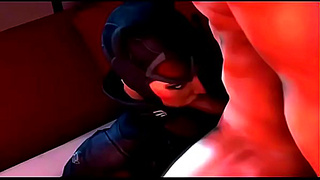 Sexy 3D Naruto Anime Babe Rides Big Dick Hardcore For Intense Orgasm