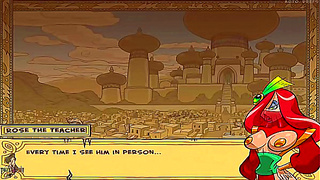 Hot Anime Princess Jasmine Fucks for Orgasm in Uncensored Video Game Sex Scene