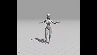 Naruto Tsunade Seduces With Sexy Dance And Striptease Action
