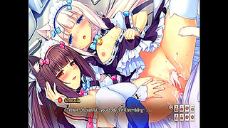 Japanese Neko Girls Get Wild in steamy Hentai Action Scene