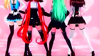 Horny MMD Hentai Teen Gets Fucked Hard In steamy 18+ Scene