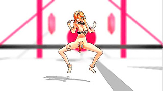 Gentleman's Hand Guides Prinz in Seductive 3D Hentai Restraint Dance
