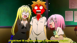 Hentai Anime Cutie Gets Ecchi Action In To Love-Ru Darkness